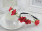 New Exquisitely lovely fresh sea beach Style Floral Flower Rose  Hair Wreaths Headband Hair Band - Image 4