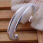 Silver Plated Color Charm Open Bracelet bangle Jewelry For Women - Image 6