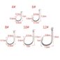 100 Pcs Set High Carbon Steel Fishhooks barbed hook 2019 New free fishing equipment for Lake River Ocean - Image 6