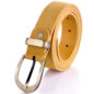women belt high quality Metal buckle cowhide leather belts - Image 4