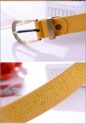 women belt high quality Metal buckle cowhide leather belts - Image 3