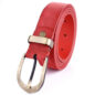 women belt high quality Metal buckle cowhide leather belts